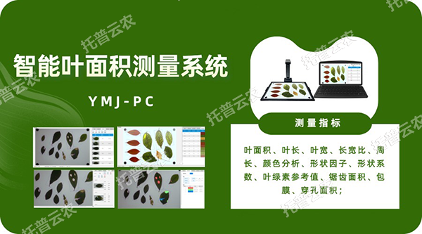 智能葉面積測量系統(tǒng)——秒級快速測葉片，多參數同步解析，云端數據好管理